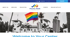 Desktop Screenshot of pacificpridefoundation.org